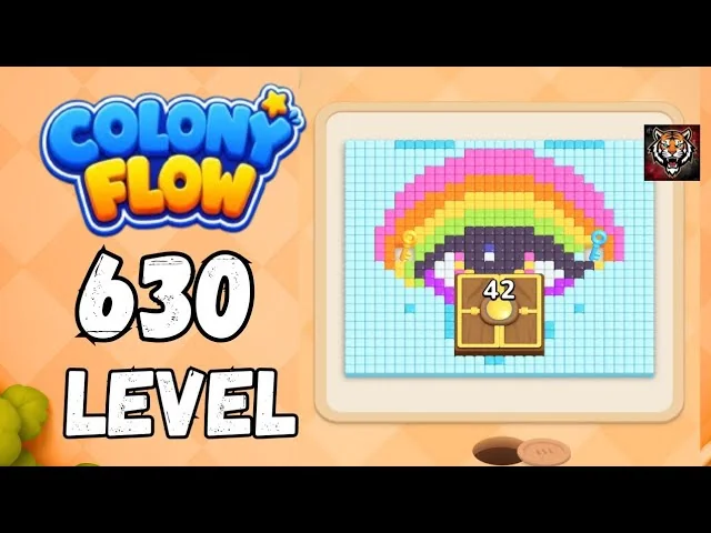 Colony Flow! Level 630 board layout