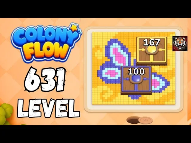 Colony Flow! Level 631 board layout