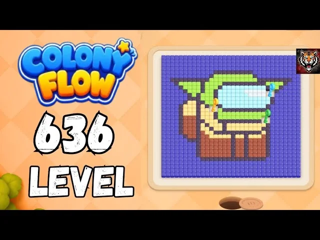 Colony Flow! Level 636 board layout