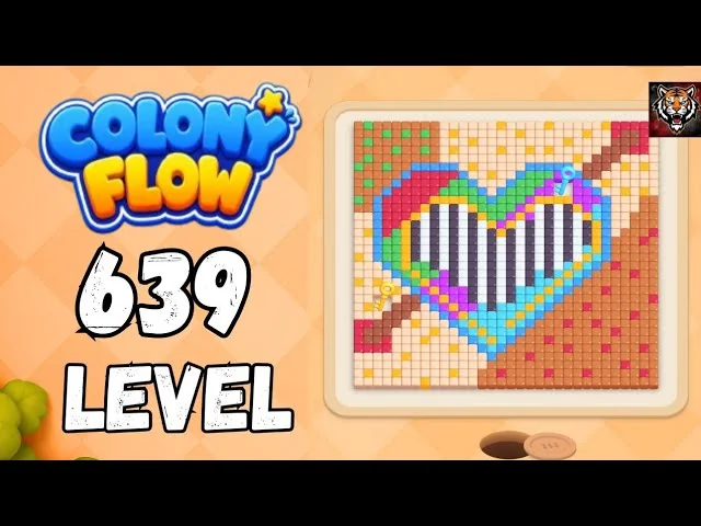 Colony Flow! Level 639 board layout