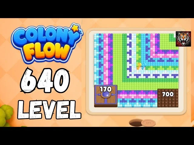Colony Flow! Level 640 board layout