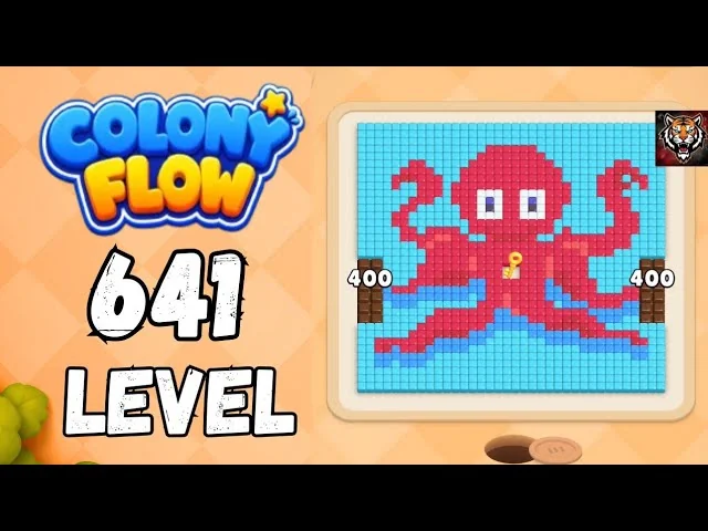 Colony Flow! Level 641 board layout