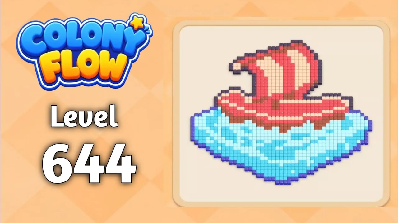 Colony Flow! Level 644 board layout