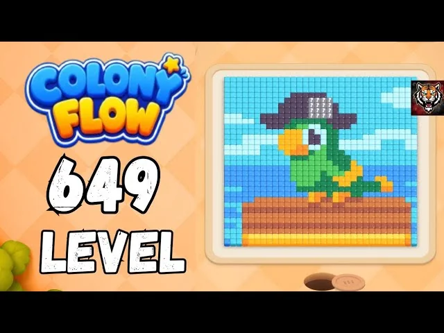 Colony Flow! Level 649 board layout