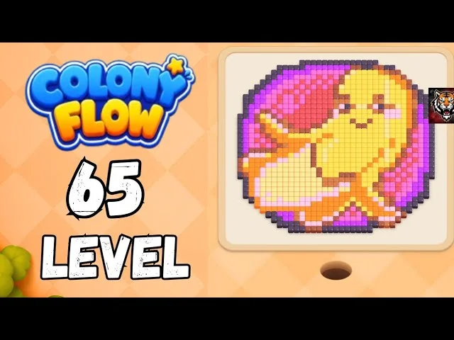 Colony Flow! Level 65 board layout