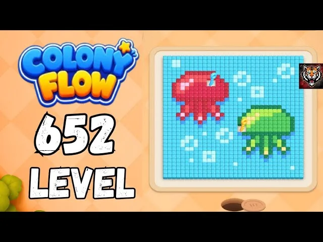 Colony Flow! Level 652 board layout