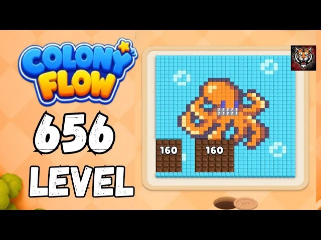 Colony Flow! Level 656 board layout