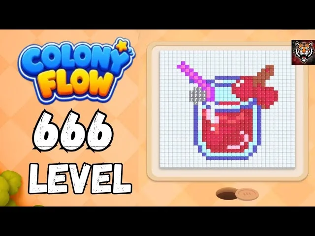 Colony Flow! Level 666 board layout