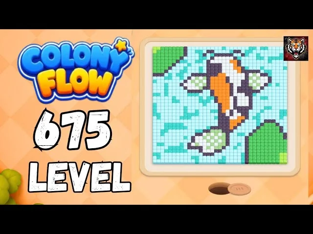 Colony Flow! Level 675 board layout