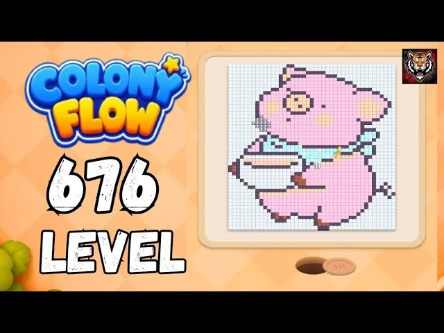 Colony Flow! Level 676 board layout