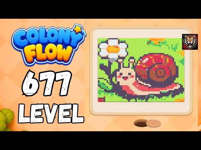 Colony Flow! Level 677 board layout