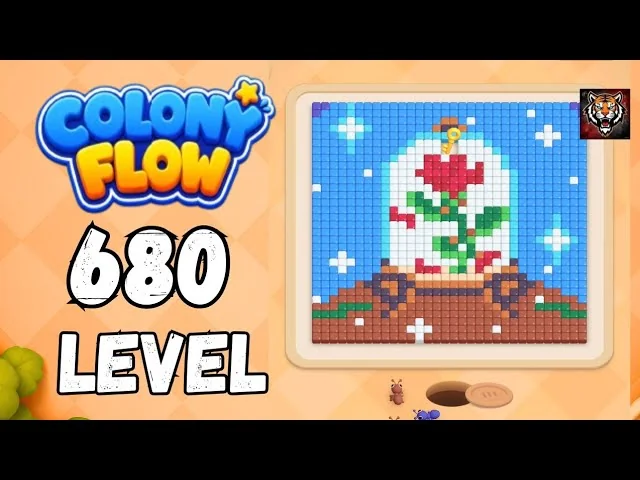 Colony Flow! Level 680 board layout