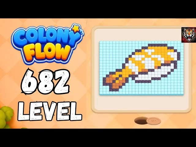 Colony Flow! Level 682 board layout
