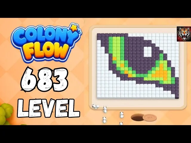 Colony Flow! Level 683 board layout