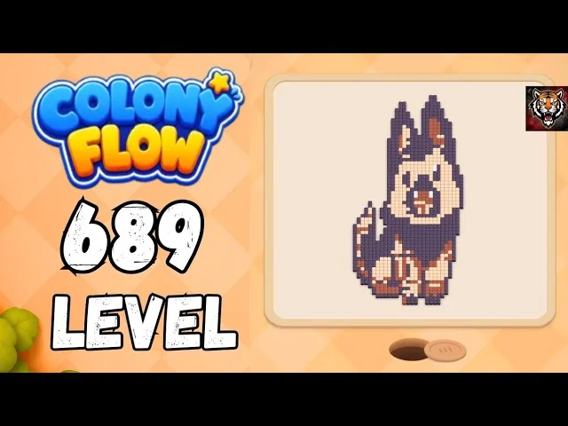 Colony Flow! Level 689 board layout