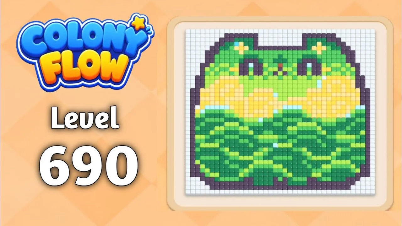 Colony Flow! Level 690 board layout