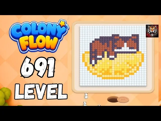 Colony Flow! Level 691 board layout