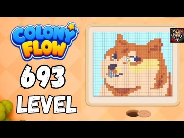 Colony Flow! Level 693 board layout
