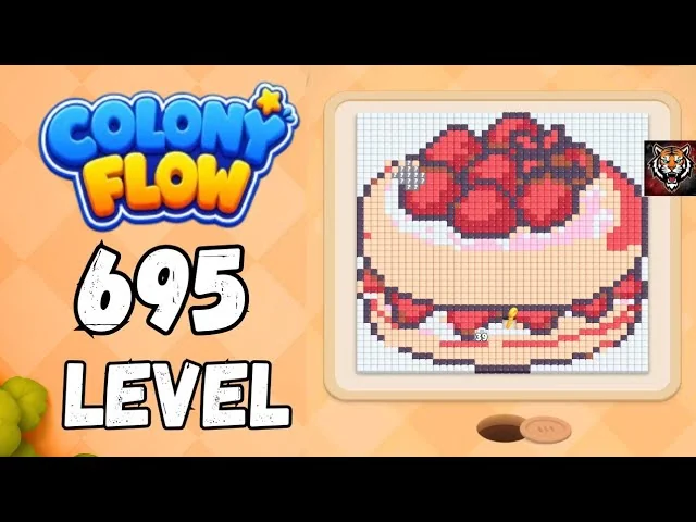 Colony Flow! Level 695 board layout