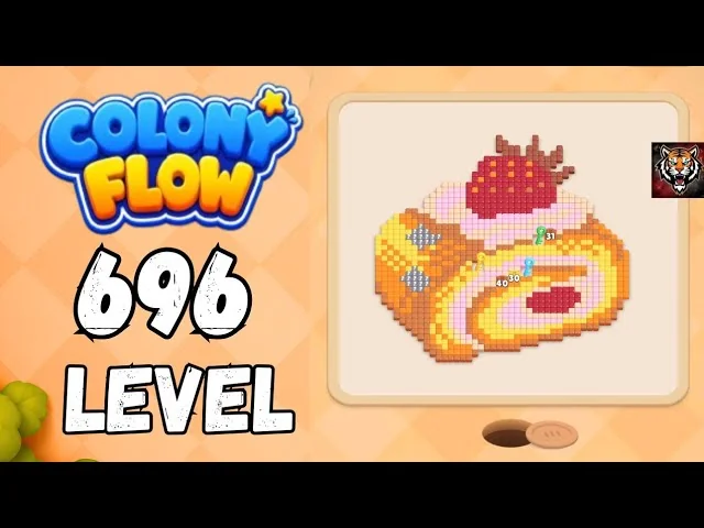 Colony Flow! Level 696 board layout