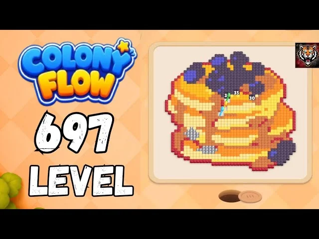 Colony Flow! Level 697 board layout