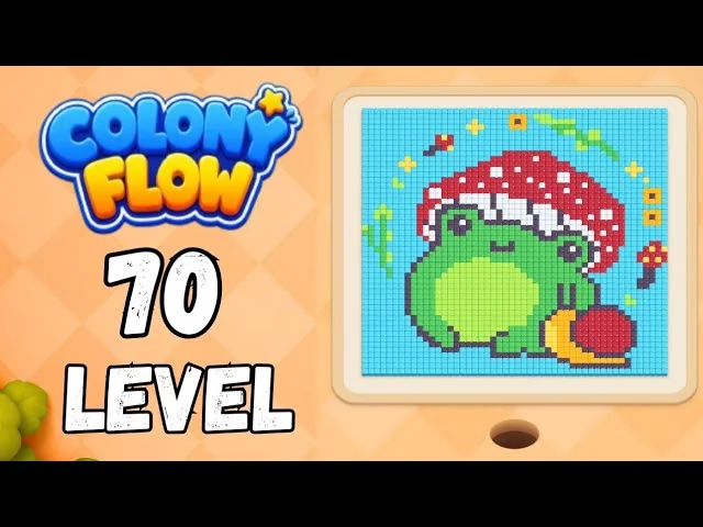 Colony Flow! Level 70 board layout