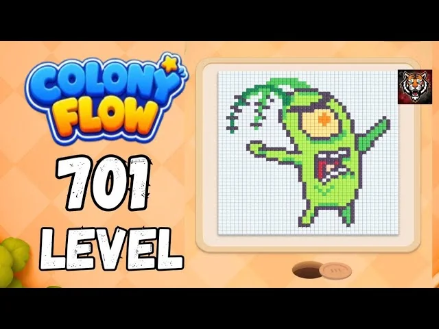 Colony Flow! Level 701 board layout