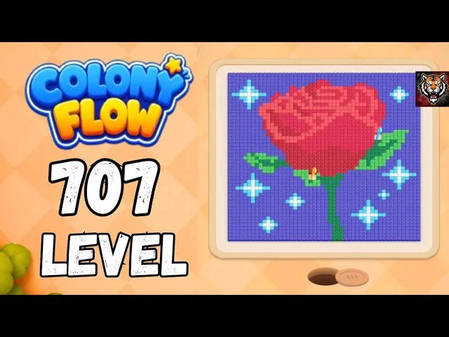 Colony Flow! Level 707 board layout