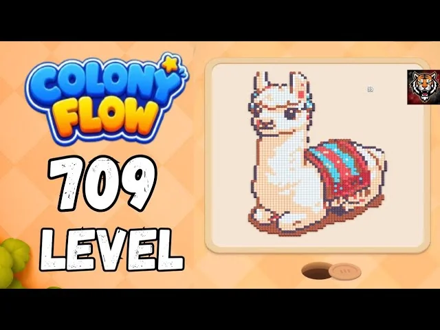 Colony Flow! Level 709 board layout