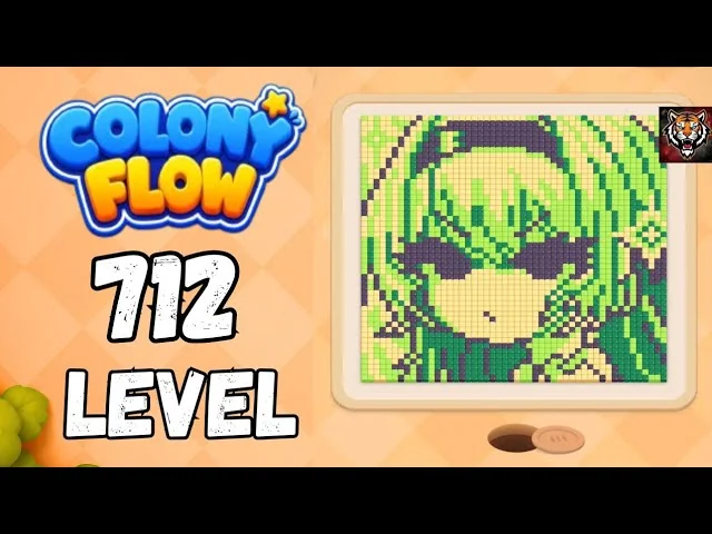 Colony Flow! Level 712 board layout