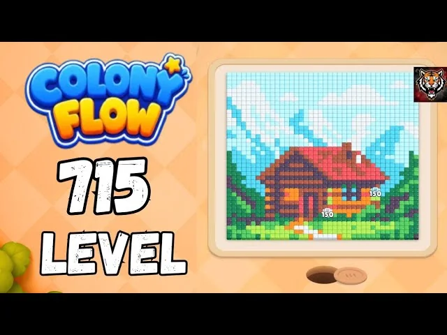 Colony Flow! Level 715 board layout