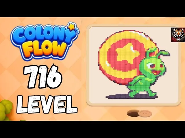 Colony Flow! Level 716 board layout