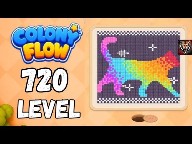 Colony Flow! Level 720 board layout