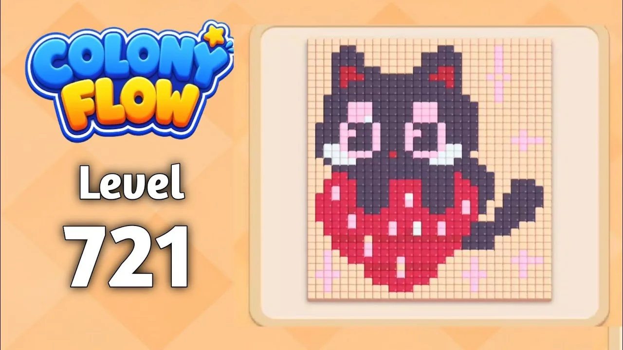 Colony Flow! Level 721 board layout