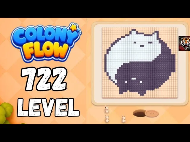 Colony Flow! Level 722 board layout