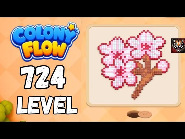 Colony Flow! Level 724 board layout