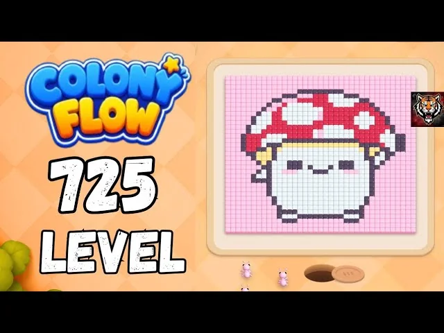 Colony Flow! Level 725 board layout