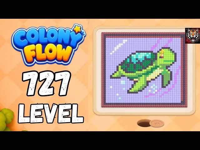 Colony Flow! Level 727 board layout