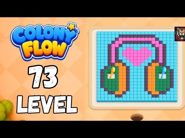 Colony Flow! Level 73 board layout