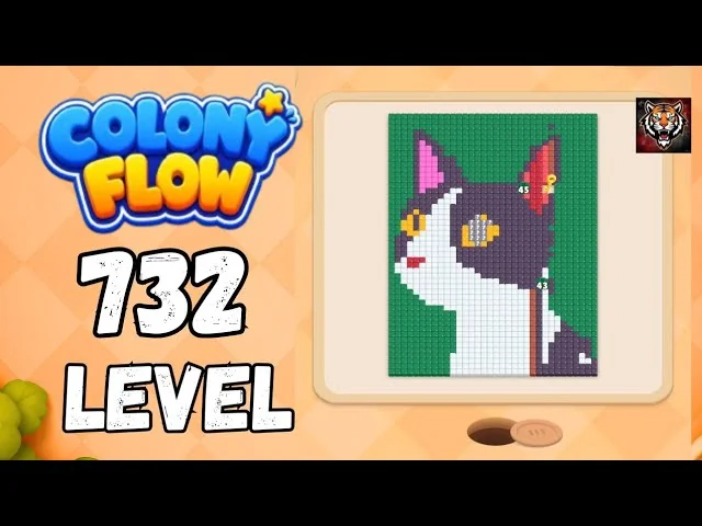 Colony Flow! Level 732 board layout