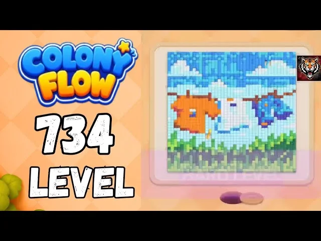 Colony Flow! Level 734 board layout