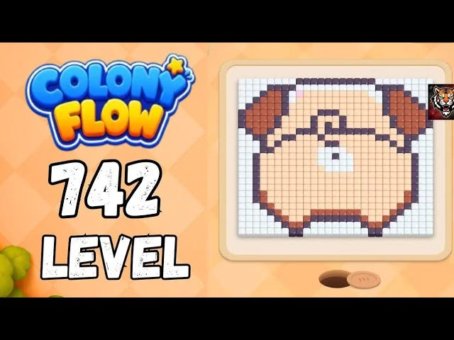Colony Flow! Level 742 board layout