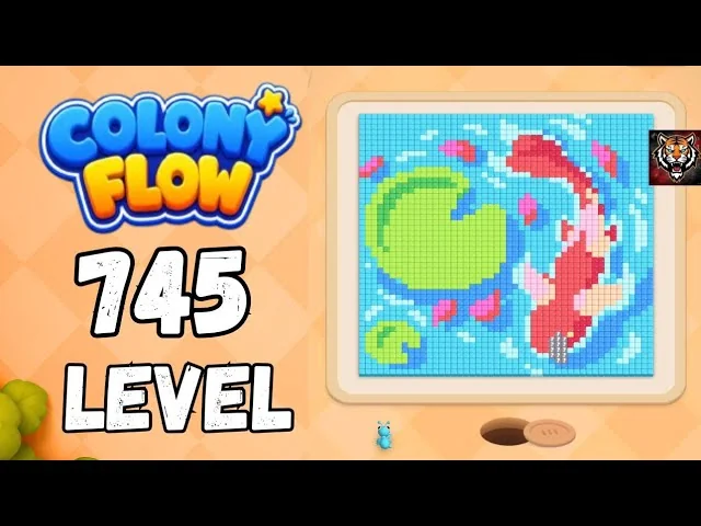 Colony Flow! Level 745 board layout