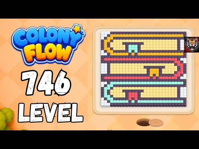 Colony Flow! Level 746 board layout