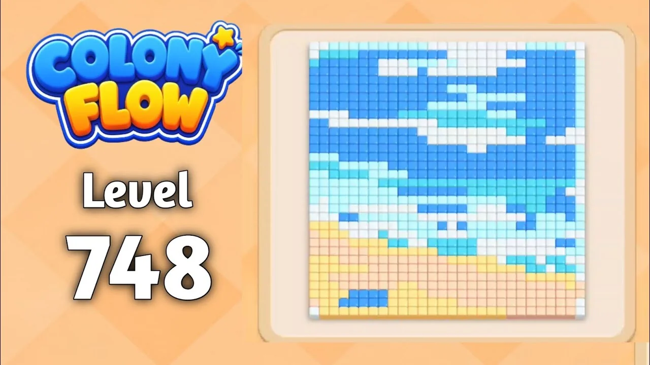 Colony Flow! Level 748 board layout