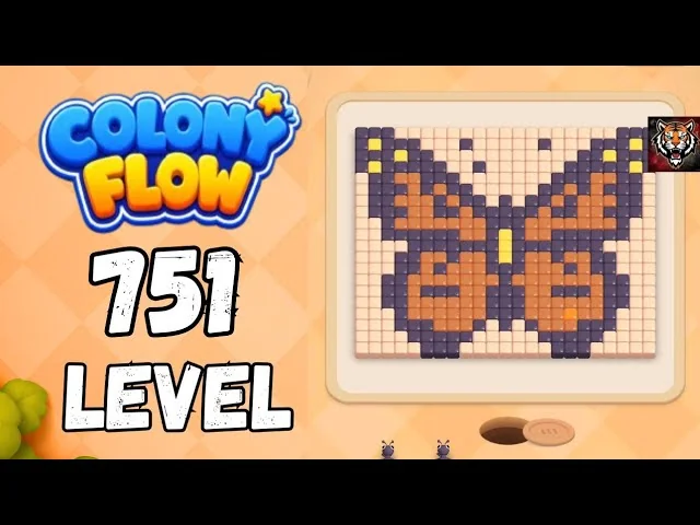 Colony Flow! Level 751 board layout