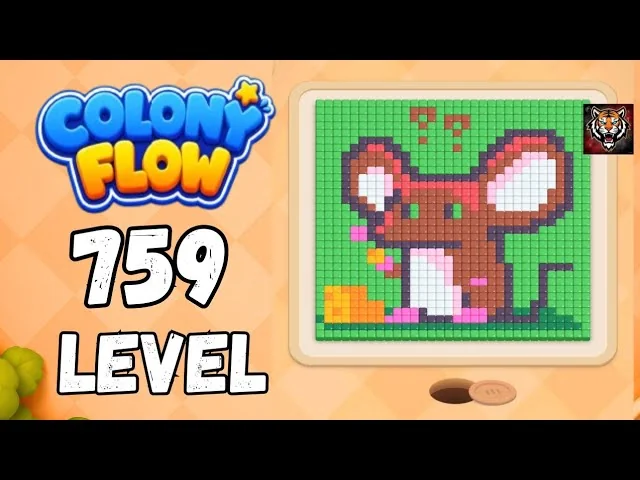 Colony Flow! Level 759 board layout