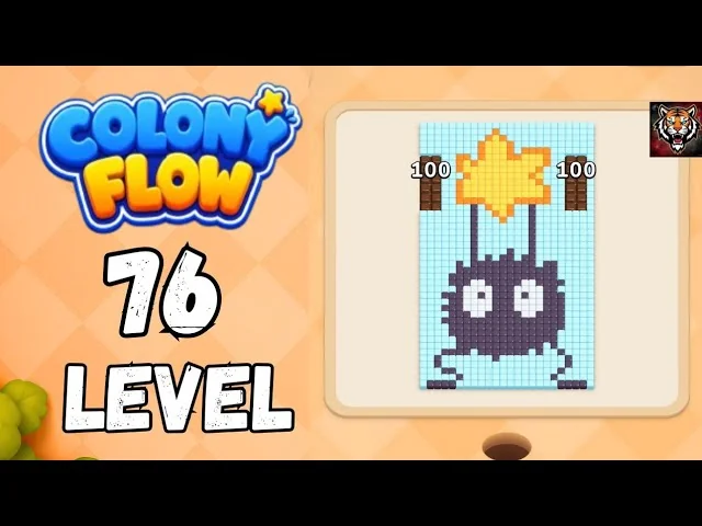 Colony Flow! Level 76 board layout