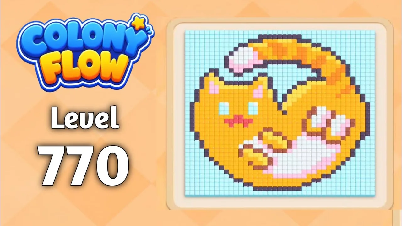 Colony Flow! Level 770 board layout