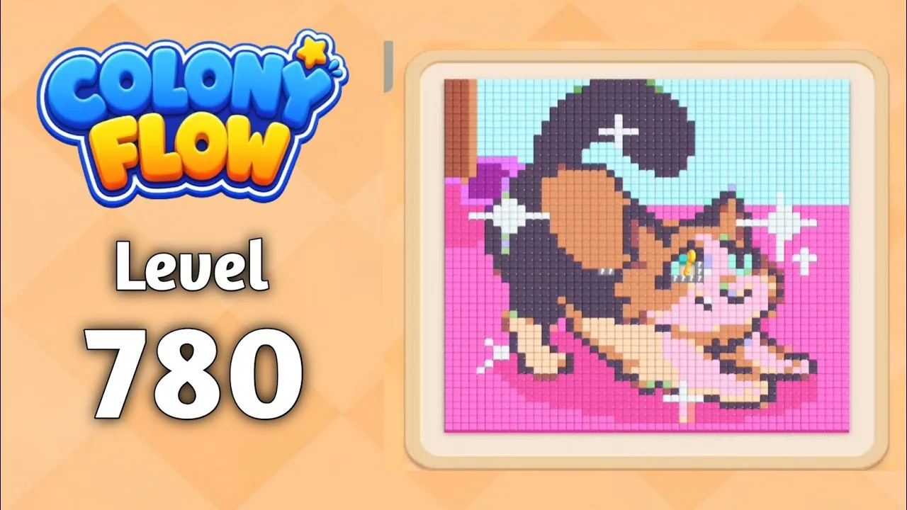 Colony Flow! Level 780 board layout